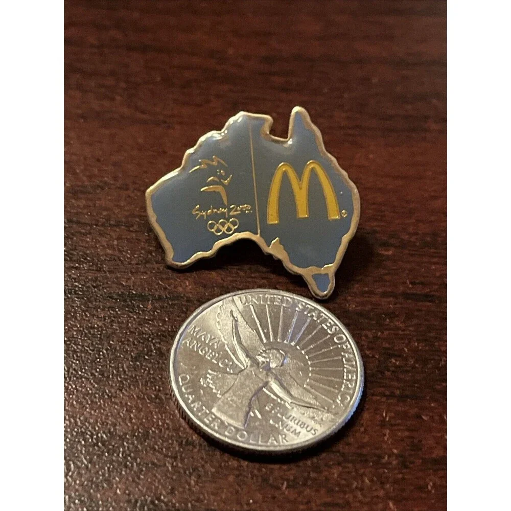 McDonald’s 2000 Sydney Olympics‎ Australia Continent Employee Lapel Pin